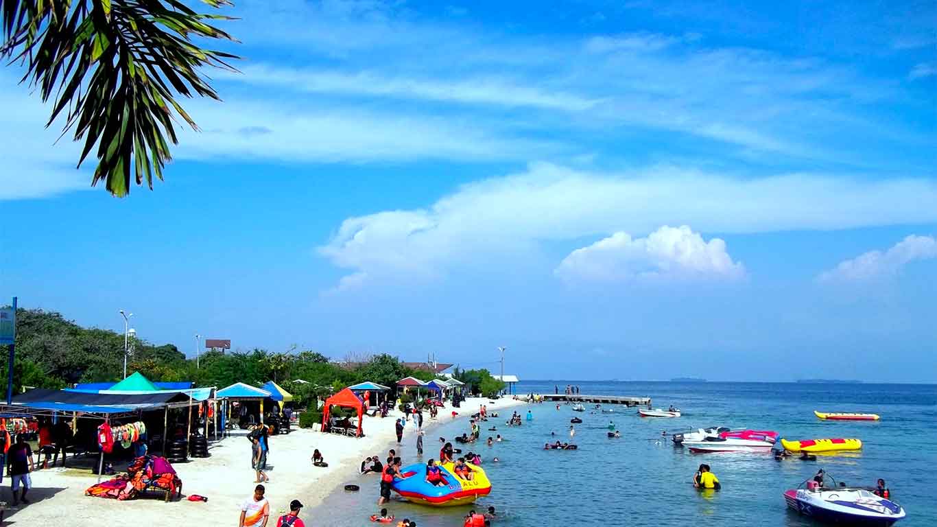 Pantai Tanjung Pasir 🏖️ HTM, Rute, Foto & Ulasan Pengunjung