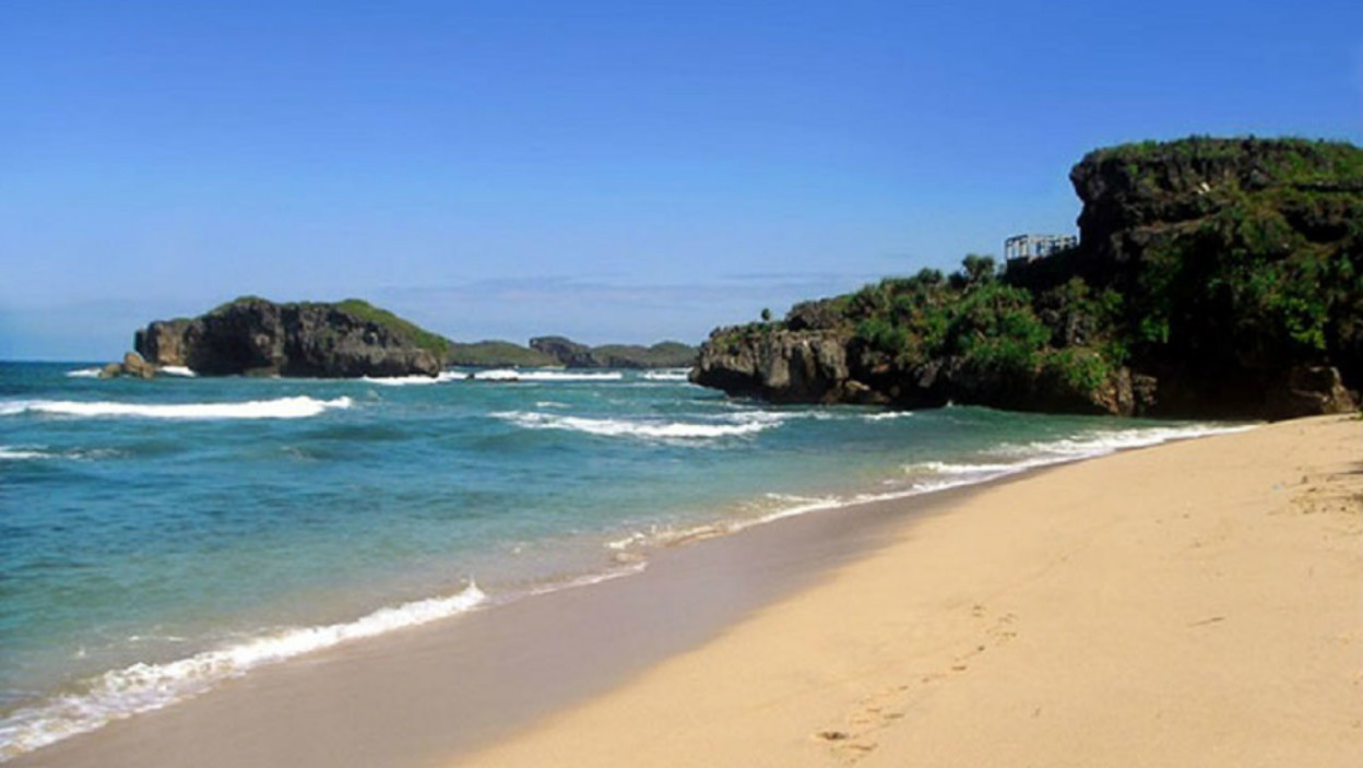 White Beaches in Yogyakarta