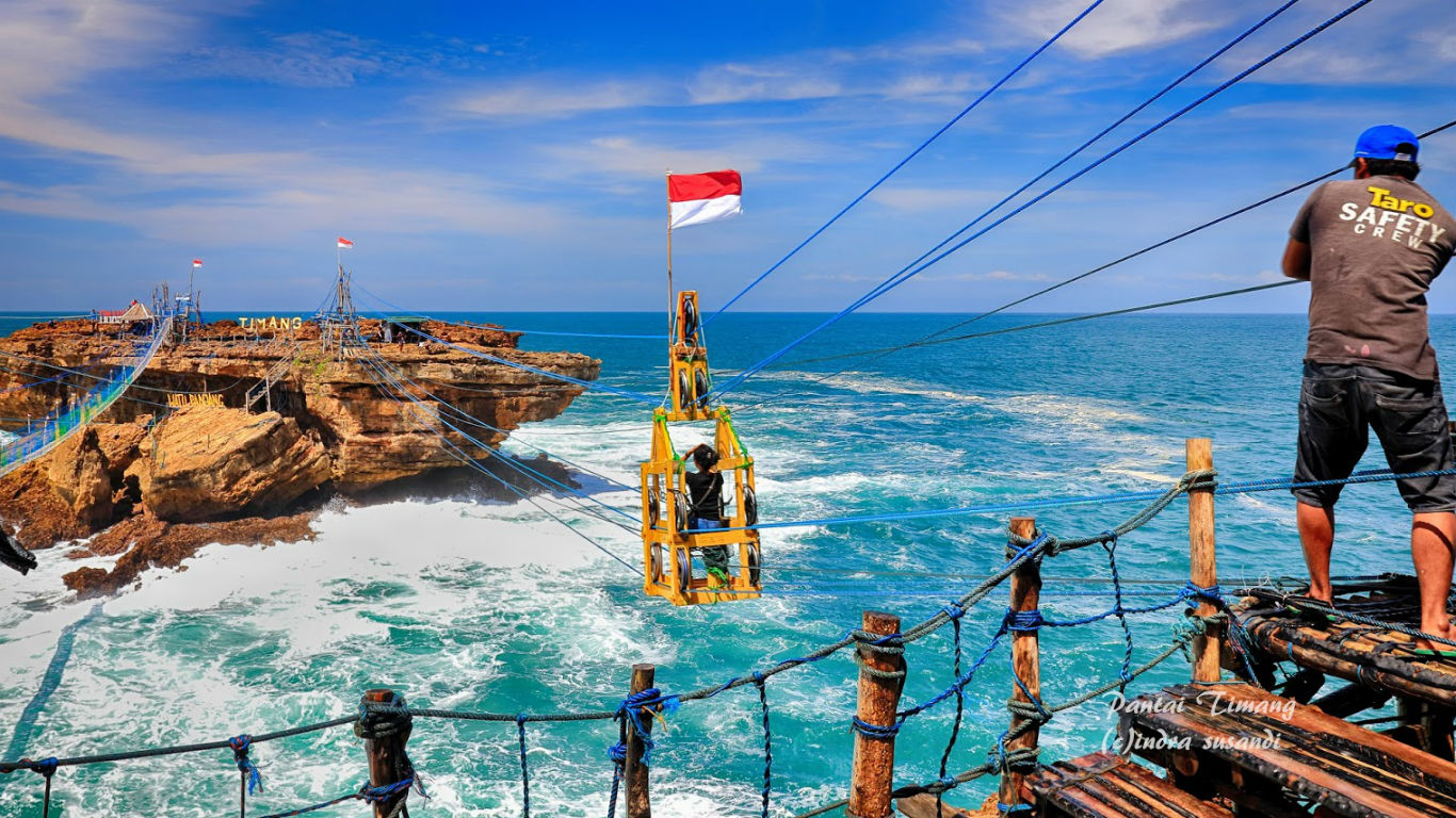  Pantai Timang   HTM Rute Foto Ulasan Pengunjung