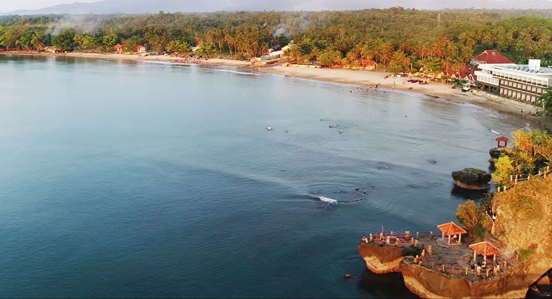 Pantai Karang Bolong Anyer Htm Rute Foto Ulasan Pengunjung