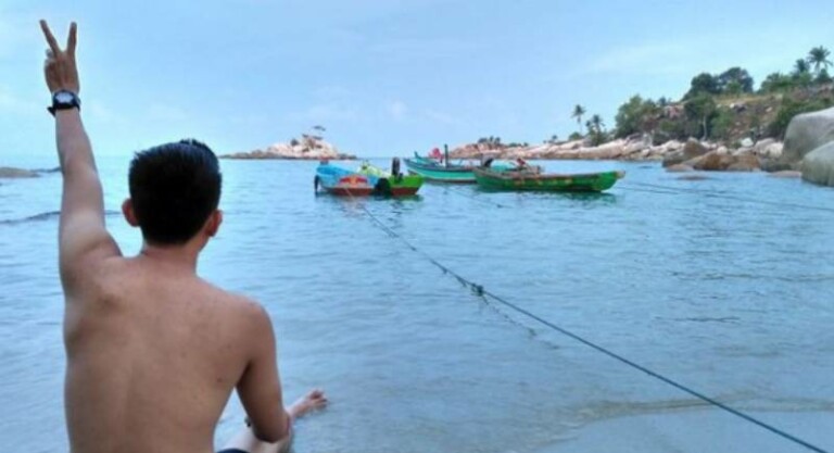 Pantai Turun Aban 🏖️ HTM, Rute, Foto & Ulasan Pengunjung