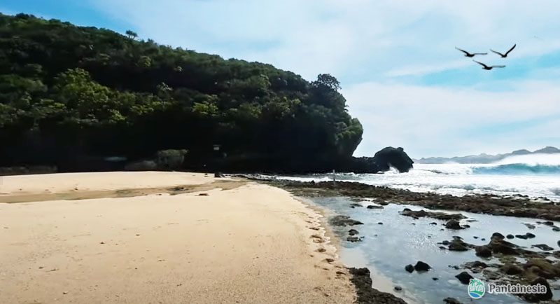 Pantai Batu Bengkung Di Malang